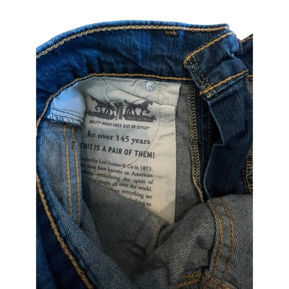 Levi Strauss 513 Jeans Slim Straight Men/Youth Slim Tag Size 30x30 - Picture 5 of 7